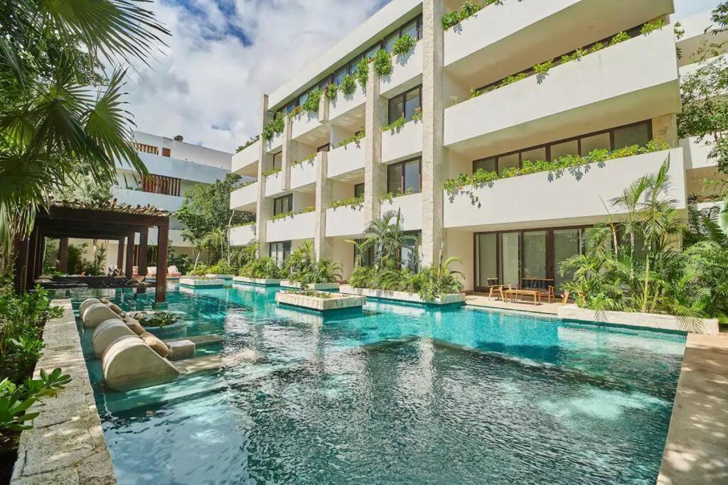 Omara 306 Luxe 2 Bdr Apartment Pooltable Great Pool Tulum Dış mekan fotoğraf